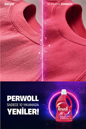 Perwoll Renkliler Hassas Bakım Sıvı Çamaşır Deterjanı 2970 ml 4'lü set (270 Yıkama)