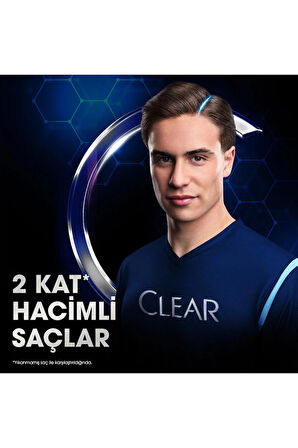 Clear Men Kepeğe Karşı Etkili Şampuan Kenan Yıldız 350 ml x3