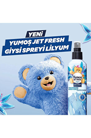 Yumoş Jet Fresh Giysi Spreyi Lilyum 200 ml 2 Adet