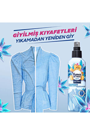 Yumoş Jet Fresh Giysi Spreyi Lilyum 200 ml 2 Adet