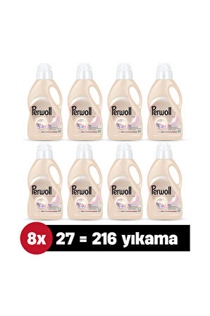 Perwoll Hassas Bakım Sıvı Çamaşır Deterjanı 8'li set 1480 ml (216 Yıkama)