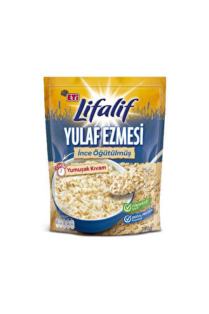 Eti Lifalif İnce Öğütülmüş Yulaf Ezmesi 350 g x 3 Adet
