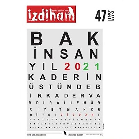 İzdiham 47.Sayı Aralık 2020 - Ocak 2021