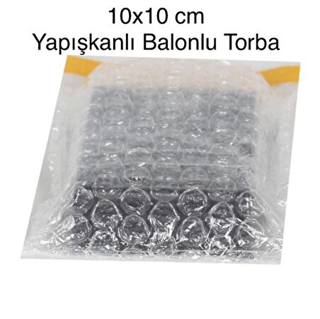 Yapışkanlı Balonlu Torba (10x10 cm)-100 adet