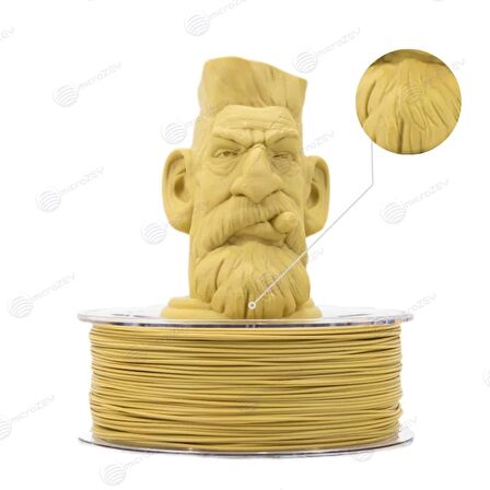 Microzey 1.75 Mm Sütlü Kahve Pla Pro Filament 1Kg