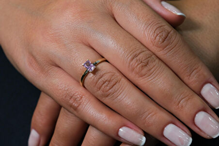 Pink İce Crush Yüzük