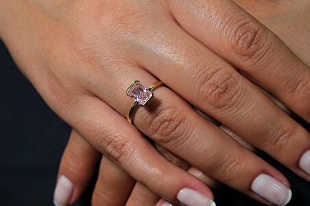 Pink İce Crush Yüzük