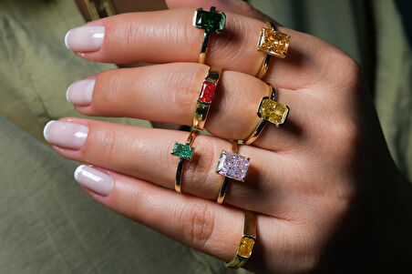 Red İce Crush Yüzük