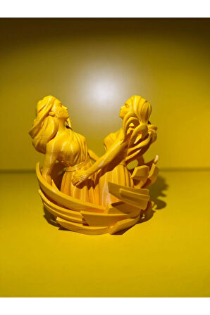 Burç Dekorlu Biblo koç, boğa, ikizler, yengeç, aslan, başak, terazi, akrep, yay, oğlak, kova, balık