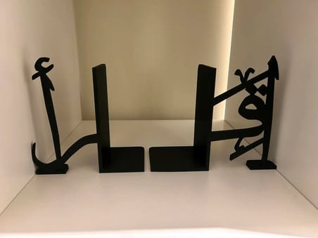Dekoratif ikra (oku) Arapça Hat Sanatlı Kitap Tutucu Seti