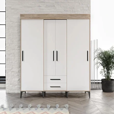 Afilli Ildır Cocuk Odası Takımı Tamamı Mdf Flora Ve Beyaz