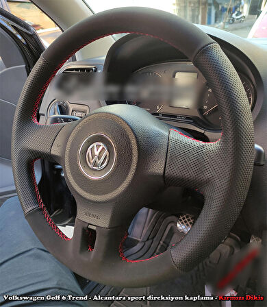 Volkswagen Polo Trend Araca Özel Direksiyon Kılıfı
