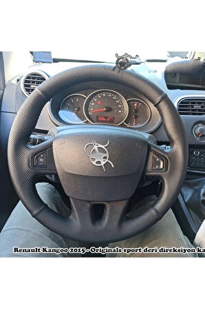 Renault Kangoo 2015 Araca Özel Direksiyon Kılıfı (noktalı Düz)