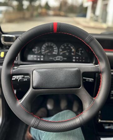 Şahin Direksiyon Kılıfı (Noktalı Karbon Yüzüklü)