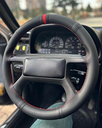 Şahin Direksiyon Kılıfı (Noktalı Karbon Yüzüklü)