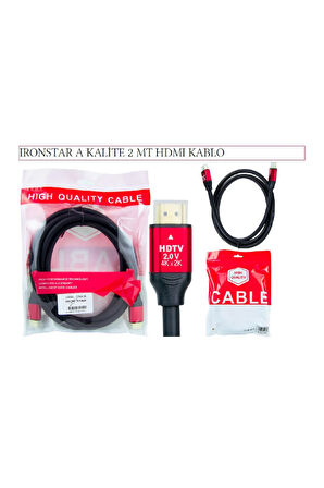 A Kalite 2 MT HDTV 2.0V4Kx2K HDMI Kablo Pc Laptop Tv Yazıcı