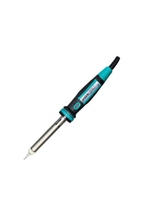 60 Watt Tepeden Somunlu Led Işıklı Kalem Havya Power Kablo Topraklı Fiş PJ-013