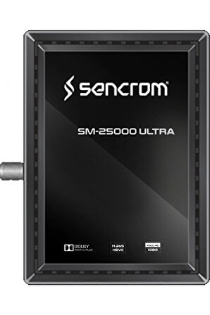 Sencrom SM-25000 Ultra Hd TV BOX Wi-Fi Bluetooth HDMI Uydu Alıcısı