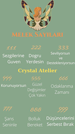 333 Melek Sayılı Bileklik