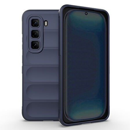 İnfinix Hot 50 4G Kılıf Kasisli Silikon Zr-Etnik