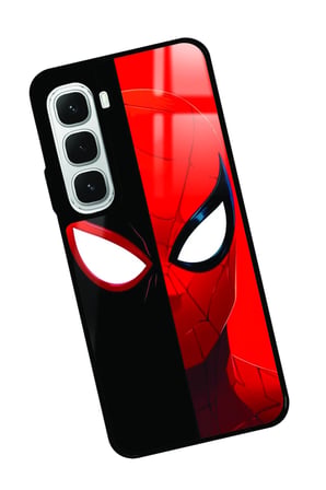 Infinix Hot 60İ Uyumlu Örümcek Adam Tasarımlı Parlak Silikon Kılıf