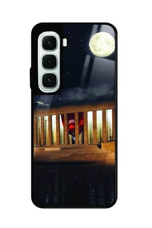 Infinix Hot 60İ Uyumlu Anıtkabir Tasarımlı Parlak Silikon Kılıf