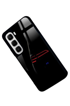 Infinix Hot 60İ Uyumlu Araba Tasarımlı Parlak Silikon Kılıf