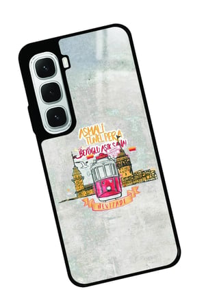 Infinix Hot 60İ Uyumlu Taraftar Tasarımlı Parlak Silikon Kılıf