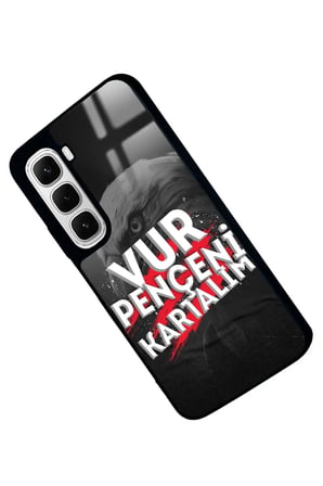 Infinix Hot 60 Uyumlu Söz Yazılı Parlak Silikon Kılıf