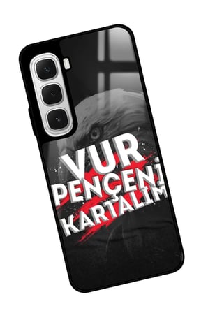 Infinix Hot 60 Uyumlu Söz Yazılı Parlak Silikon Kılıf