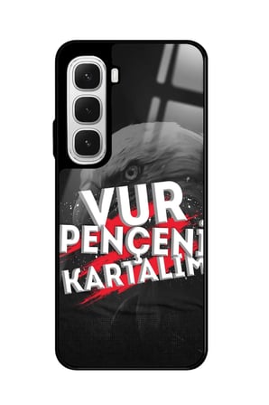Infinix Hot 60 Uyumlu Söz Yazılı Parlak Silikon Kılıf