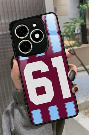 Infınıx Smart 8 Pro Uyumlu 61 Yazılı Parlak Silikon Kılıf