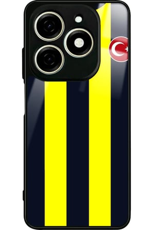 Infınıx Smart 8 Pro Uyumlu Futbol Takımı Tasarımlı Parlak Silikon Kılıf