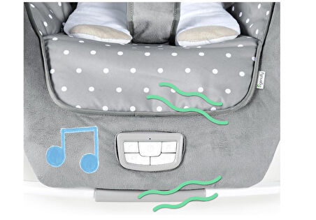 Ingenuity Cuddle Lamb Baby Sallanan Hamağı Titreşimli Ana Kucağı 0-18kg