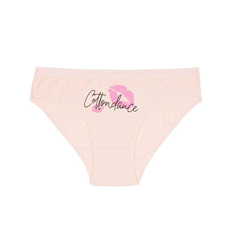 Pamuklu Elastan Kadın Külot 3’lü Paket Klasik Kesim Penye Kumaş Desenli