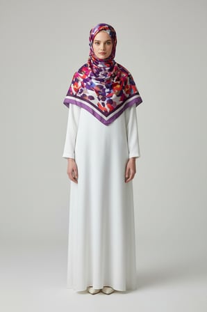 i̇pekal exclusive batik desenli pamuklu şal 70x180