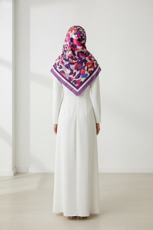 i̇pekal exclusive batik desenli pamuklu şal 70x180