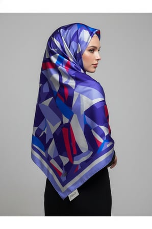 i̇pekal exclusive büyük batik desenli pamuklu şal 70x180