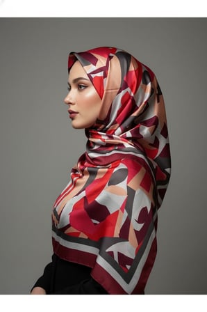i̇pekal exclusive büyük batik desenli pamuklu şal 70x180