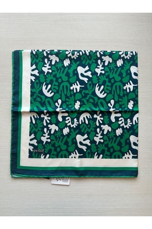 Trend Dijital Baskı  Batik Desenli Royan Eşarp Desen 3 Renk 3