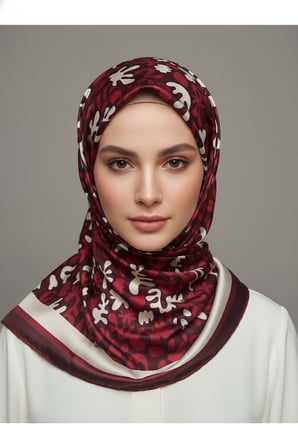 trend dijital baskı  batik desenli royan eşarp desen 3 renk 9