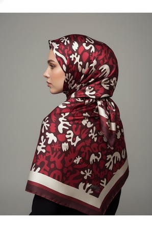 trend dijital baskı  batik desenli royan eşarp desen 3 renk 9