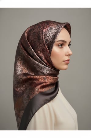 trend dijital baskı  batik dikdörtgen desenli royan eşarp desen 4 renk 5