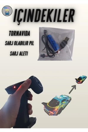 1:22 Ölçek 2.4 Ghz Özel Kumandalı 4 Çeker Full Fonksiyon Işıklı 25 km Hızlı Drift RC Araba