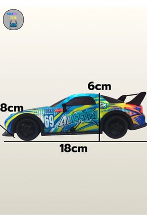 1:22 Ölçek 2.4 Ghz Özel Kumandalı 4 Çeker Full Fonksiyon Işıklı 25 km Hızlı Drift RC Araba