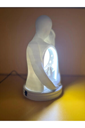 Farklı Renklerde Işıklı Biblo Gece Lambası