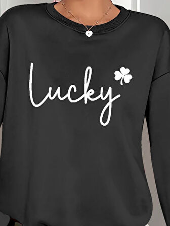 Modavera Kadın Uzun Kollu Bisiklet Yaka Viskon Iki Iplik Bluz