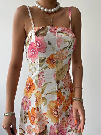 Modavera Tutin Midi Boy Elbise