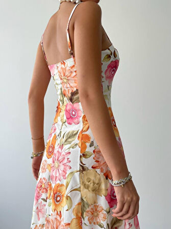 Modavera Tutin Midi Boy Elbise