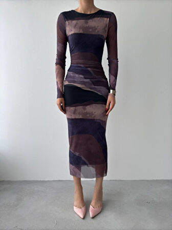 Modavera Pella Tül Elbise